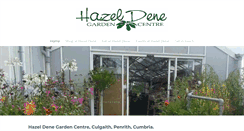 Desktop Screenshot of hazeldenegardencentre.co.uk