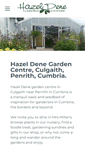 Mobile Screenshot of hazeldenegardencentre.co.uk